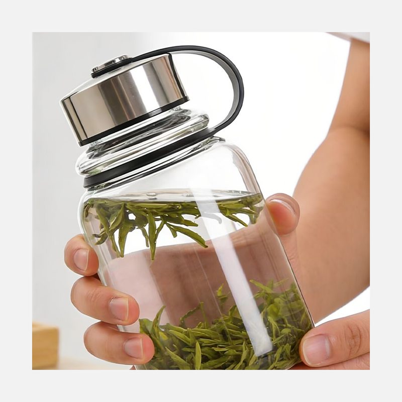 高硼硅玻璃泡茶杯 多容量 细节图1